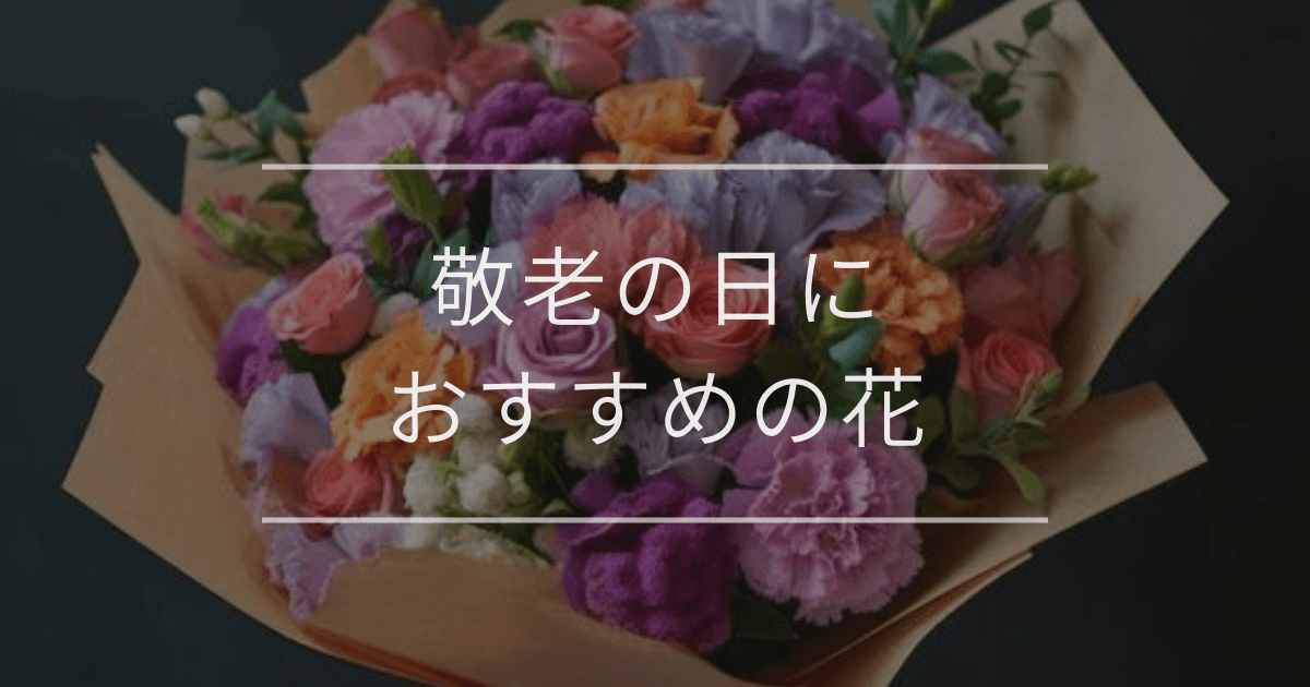 敬老の日におすすめの花