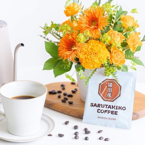 コーヒーのギフトセット 3パック（お花用)