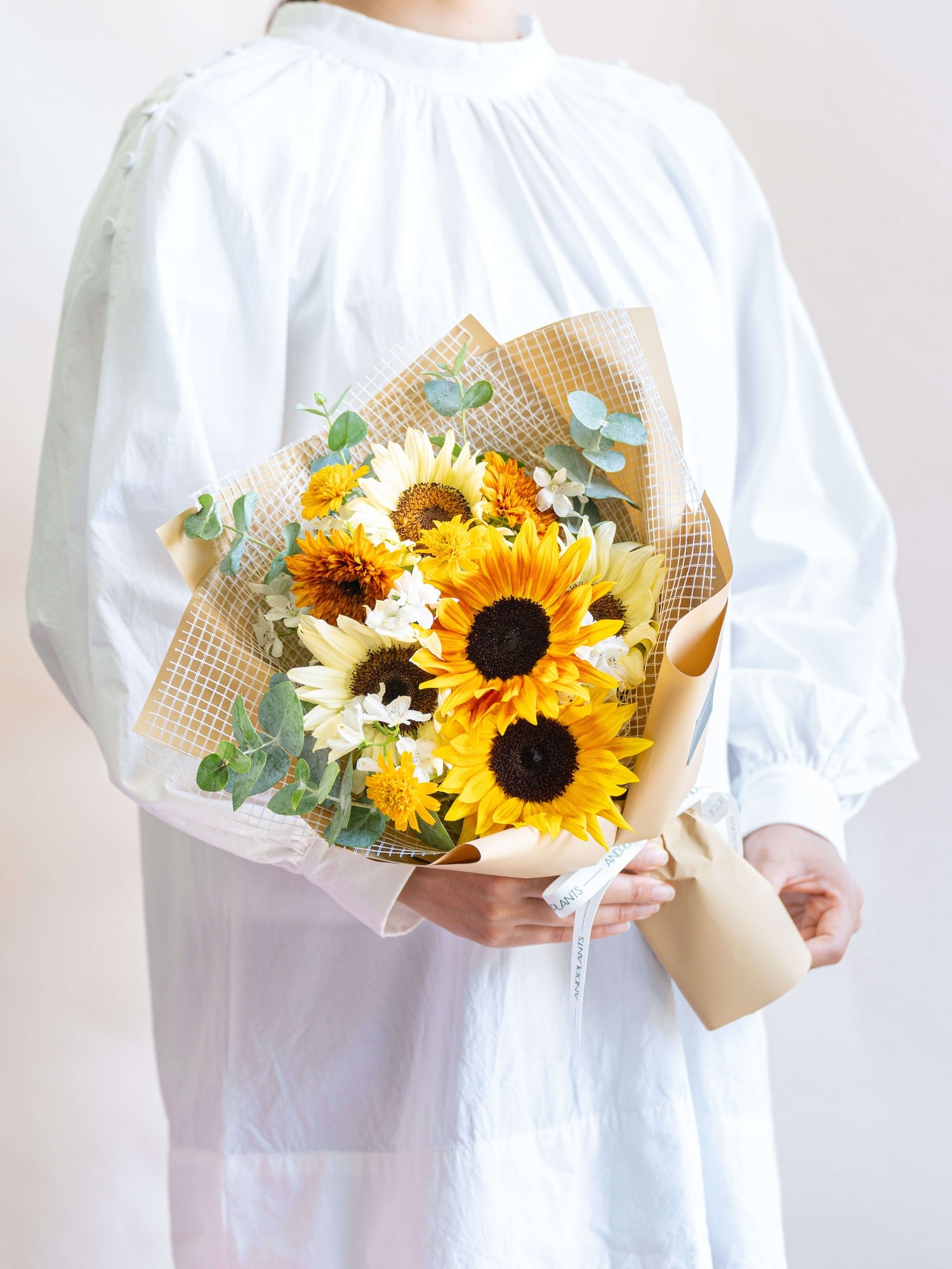 【7月の誕生花】絵画のようなひまわりの花束 M
