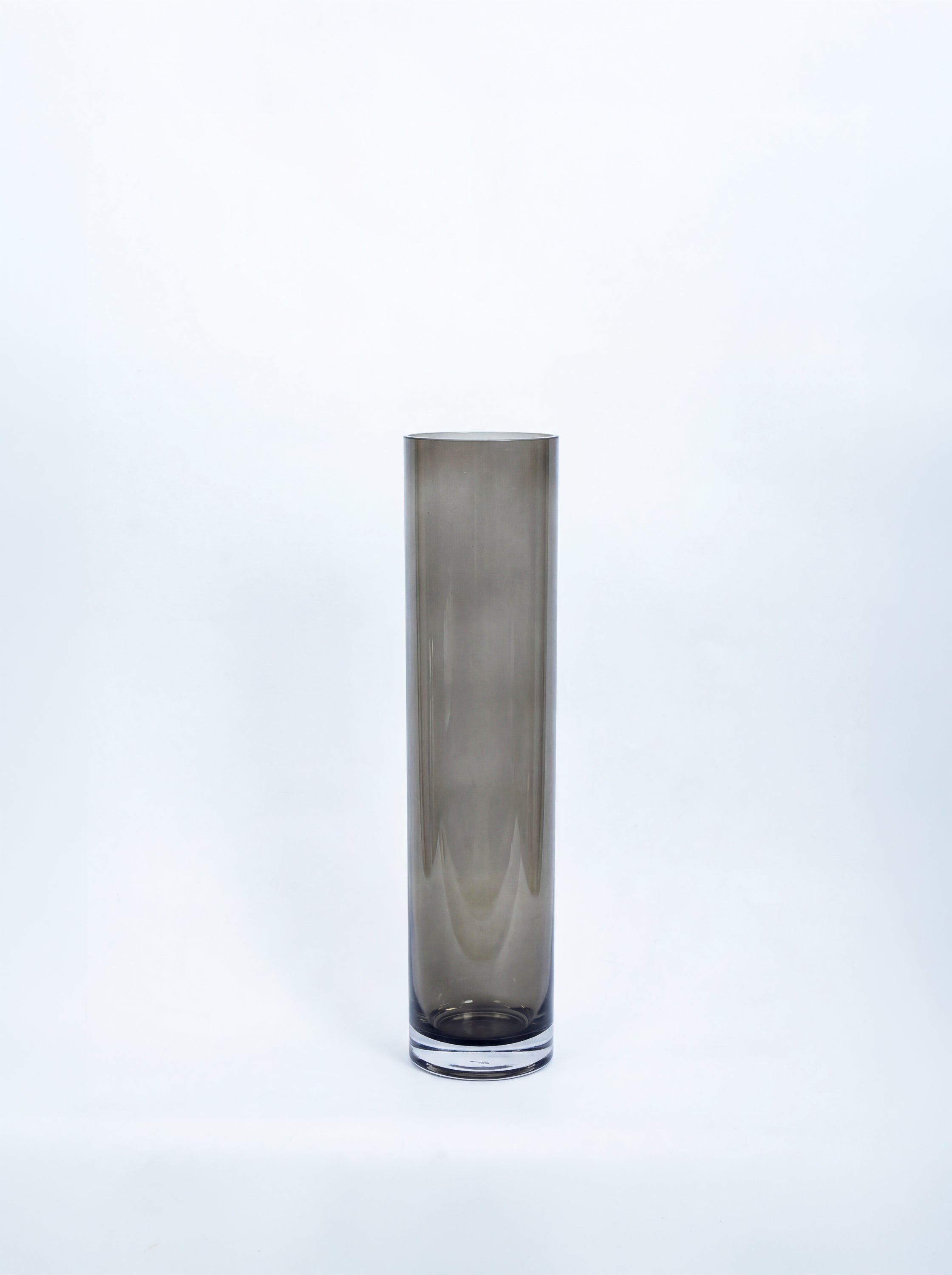割れない花瓶 Cylinder Polycarbonate gray (同時購入)